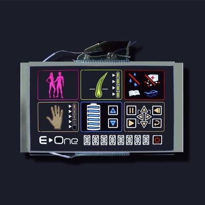 Transflective FSTN Custom Mono LCD Panel REACH Siedmiosegmentowy panel LCD