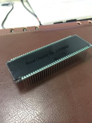1/8d 5.0V monochromatyczny wyświetlacz LCD PIN RY15646A Wyświetlacz LCD VA Zastosuj do instrumentu / przemysłu
