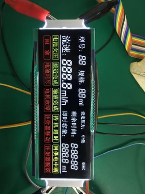 Dots 128X64 Segmentowy pozytywny wyświetlacz LCD 45mA 5V COG z 2-kolorowym sitodrukiem