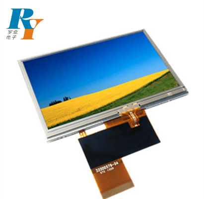 Panel dotykowy LCD z paskiem RGB 4,3′′ 480X272 At043tn24V. 7 0,226W