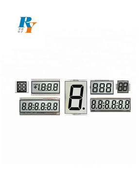 Niestandardowy segment Tn 30-pinowy wyświetlacz 7-segmentowy LCD Niestandardowy siedem segmentów