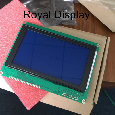 Stn Blue 240X128dot Graficzny wyświetlacz LCD Monochromatyczny negatywny moduł LCD