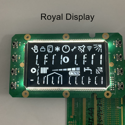 Dostosowany wyświetlacz LCD VA IPS 7-segmentowy graficzny moduł LCD z podświetleniem PCB