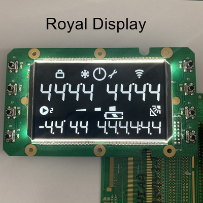 Dostosowany wyświetlacz LCD VA IPS 7-segmentowy graficzny moduł LCD z podświetleniem PCB
