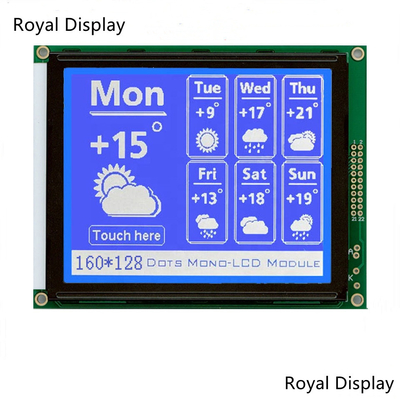 Moduł graficzny LCD o przekątnej 4,7 cala 160X128 129*102 mm z podświetleniem