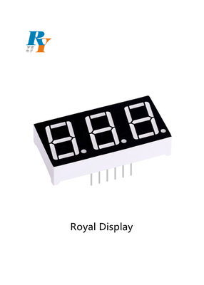 0,56-calowy wyświetlacz segmentowy LED CC Polaryzacja 110mcd 7-segmentowy wyświetlacz LED