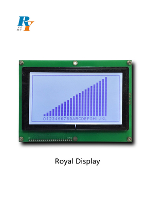 STN Szary wyświetlacz LCD COB 240X128 punktów Graficzny pozytywny monochromatyczny 5.25V