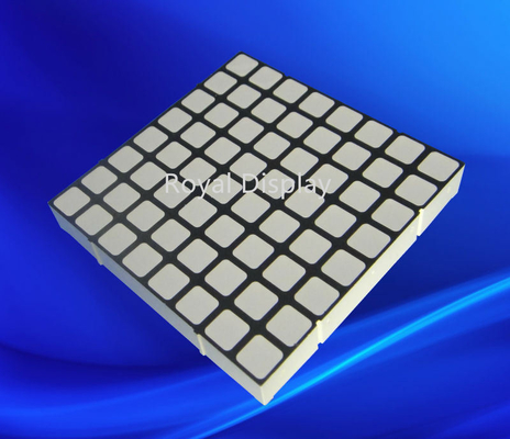 Moduł wyświetlacza matrycowego LED LVDS 6 mm pikseli kwadratowy 8X8 RGB 20mA