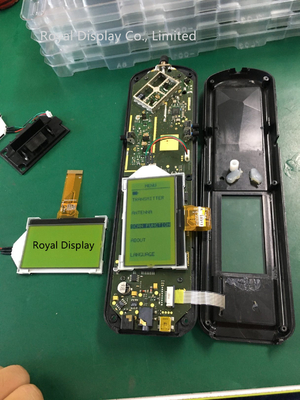Moduł graficzny LCD 160X80 COG Kable STN LVDS z układem scalonym UC1698U