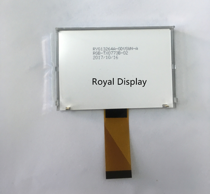 132 × 64 Dots Graphic Cog LCD Monitor Dfstn 30-pinowy negatywny wyświetlacz LCD