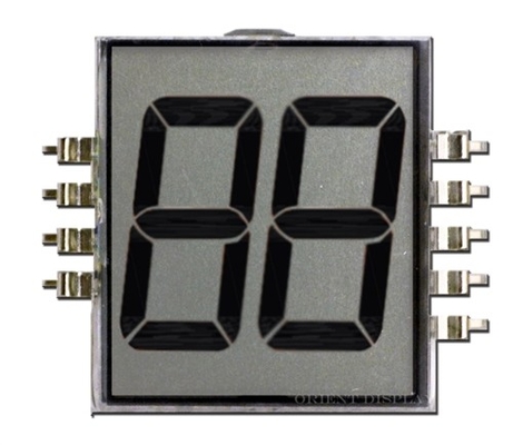 Niestandardowy monochromatyczny siedmiosegmentowy wyświetlacz LCD Wyświetlacz LCD COG TN Pozytywny wyświetlacz LCD