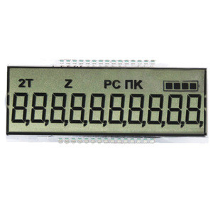Niestandardowy monochromatyczny siedmiosegmentowy wyświetlacz LCD Wyświetlacz LCD COG TN Pozytywny wyświetlacz LCD