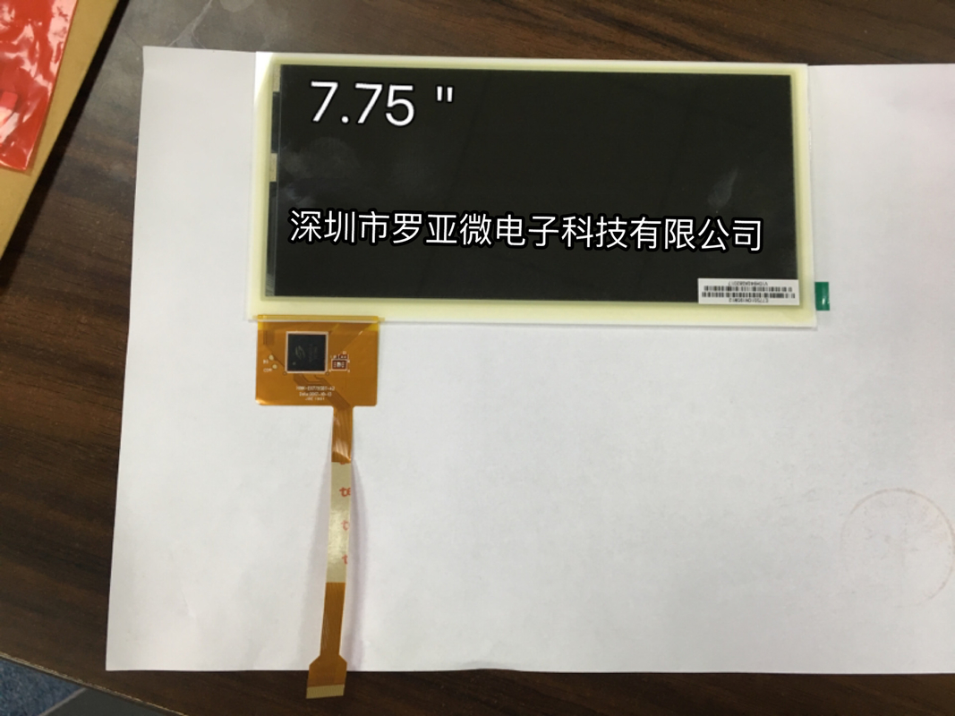 Hink 7,75' EPD Mono Color 3.0V z Tt30120 E-Paper Display 120 Segment Design