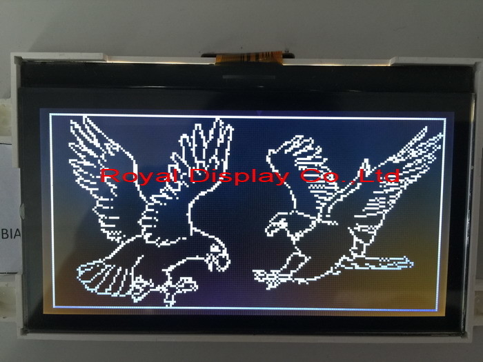 192*48 Moduł graficzny LCD z podświetleniem AT0107 6H 12H Wysoka temperatura wyświetlacz przemysłowy