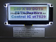 240X80 punktów Graficzny wyświetlacz LCD Cog Stn FSTN z podświetleniem LCD