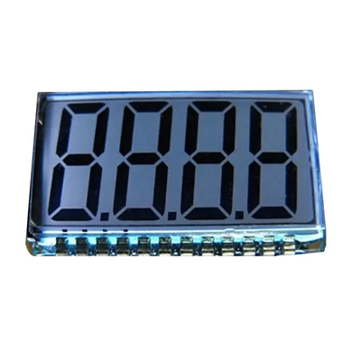 Numeryczny monochromatyczny cyfrowy niestandardowy wyświetlacz LCD 7-segmentowy