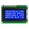 Wysokiej rozdzielczości 1604 znaki STN Niebieski negatywny wyświetlacz LCD 16X4 Monochrom