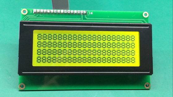 RY-C204LYILYW STN Moduł LCD o żółtym - zielonym znaku z SPLC780D1-021A IC