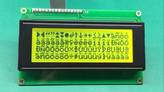 RY-C204LYILYW STN Moduł LCD o żółtym - zielonym znaku z SPLC780D1-021A IC