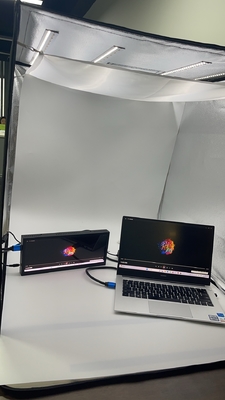 12.3-calowy moduł LCD/LED AM Lokalne przyciemnianie dostosowane 64*24 Budowa tamy