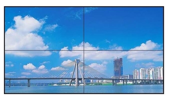 SLCD 55' 65' 75' 2K FHD Spliced LCD Panel Customized 3.5mm Ultra Slim Bezel