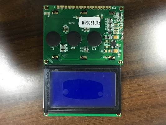 20PIN Konektor 128*64 Moduł graficzny LCD Monochromatyczny STN Kolor opcjonalny Z podświetleniem