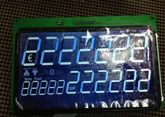 Moduł LCD DFSTN o przepuszczalności ujemnej dla superszerokiego zakresu temperatury rozdajnika paliwa