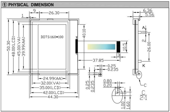 Moduł graficzny LCD 160x100 doskonałe rozwiązanie wyświetlacze dla przemysłowych systemów sterowania