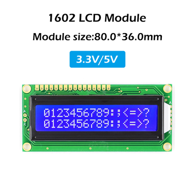 20*2 2002 Moduł LCD o postaci Duży wyświetlacz przemysłowy o szerokiej temperaturze