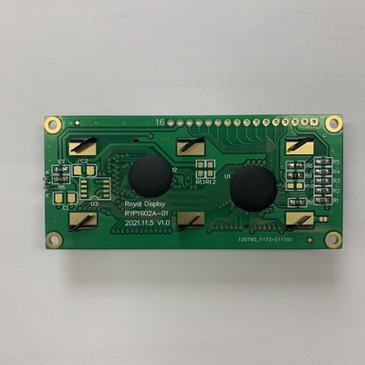 Moduł LCD o charakterze 16*2 TN STN z wykorzystaniem przemysłowym PCB