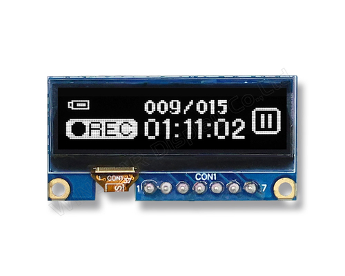 1.3' 128*40 Graficzne Mono Sh1106 Spi I2c szerokotemperaturowe OLED