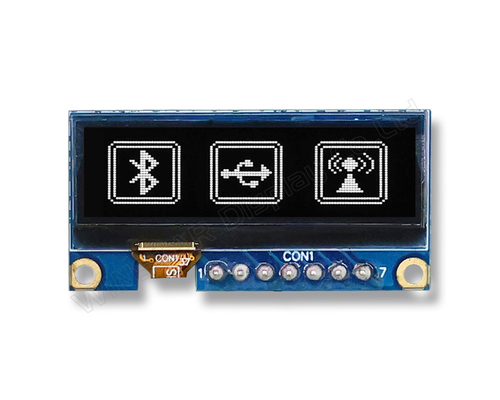 1.3' 128*40 Graficzne Mono Sh1106 Spi I2c szerokotemperaturowe OLED