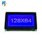 Mono COB Transmissive STN Niebieski graficzny moduł LCD Segmentowy wyświetlacz LCD 128x64 punktów