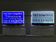 STN / Niebieski / Negatywna Rozdzielczość 128X64 45mA Podświetlenie Monochromatyczny wyświetlacz LCD do telefonu stacjonarnego