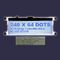 ODM OEM Stn FSTN Typ 240X64 Cog Stn Monochromatyczny wyświetlacz modułu graficznego LCD 24064
