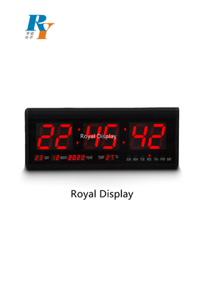 Wyświetlacz segmentowy LED polaryzacji CC Tn Monochromatyczny kalendarz temperatur