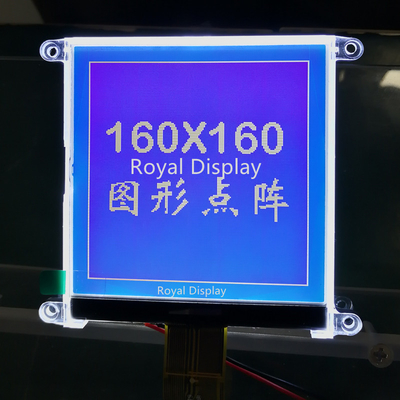 Równoległy moduł LCD FFC COG 160x160 FSTN z równoległym UC1698U